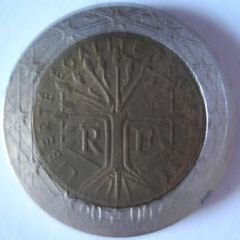 Francia 2 euro, rovescio