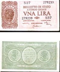 Una  Lira 1944