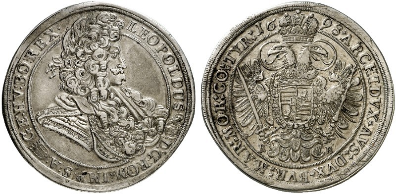 Leopoldo I Tallero 1698