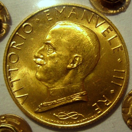 100 Lire 1932  X EF Italia Su Prora    Obverse