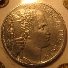 5 Lire 1946 R   Obverse