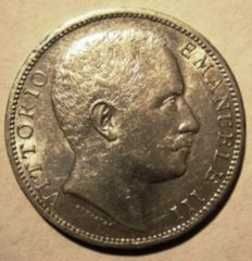 2 Lire 1906 Aquila Sabauda      Obverse