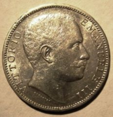 2 Lire 1906 Aquila Sabauda      Obverse