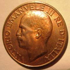 10 Centesimi 1937    Obverse