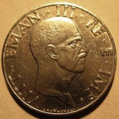 50 Centesimi 1941 XIX  Conio fratturato   Obverse