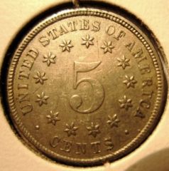 5 Centesimi 1882 United States Of America  Reverse