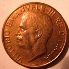 10 Centesimi 1929 Ape  Obverse