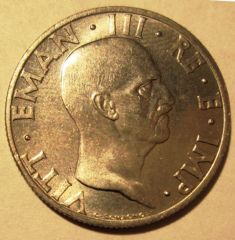 50 Centesimi 1936 Impero Obverse