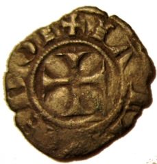 Siena Denaro Piccolo 1316 1317           2 Stellette  Reverse