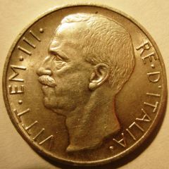 10 Lire 1927 R     Biga   Obverse