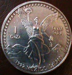 1 onza plata pura 1992
