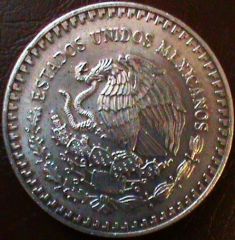 1 onza plata pura 1992