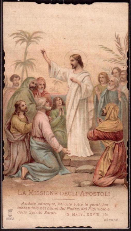 13 Gesù Istruisce gli Apostoli per la loro Missione