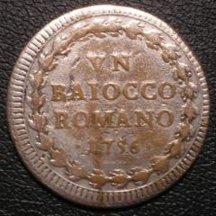 V. BAIOCCO ROMANO A. XVI  1756  BENEDETTO XIV ( 1740 - 1758 )