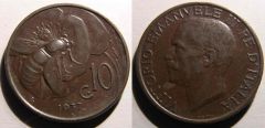 10 Centesimi Ape 1937