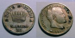 5 Soldi 1810 Napoleone Imp