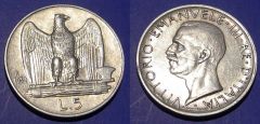 5 Lire 1930 Acquila 1 stella