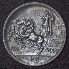 2 Lire 1914 - Rovescio