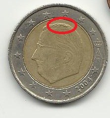 2 euro Belgio 2004