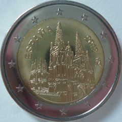 2 euro commemorativo Spagna 2012