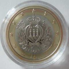 1 euro San Marino 2012 proof