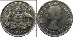 Australia c km58 6 Pence