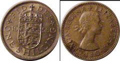 GRAN BRETAGNA d 1 SHILLING