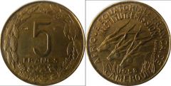 Cameroon a km10 5 Francs