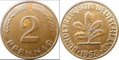 GERMANIA a 2 PFENNIG