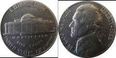USA b kmA192 5 cents