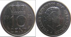 Netherlands c km182 10 Cents