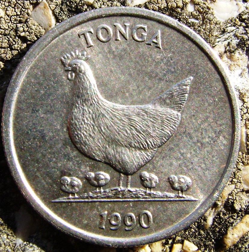 5 Seniti 1990 Tonga