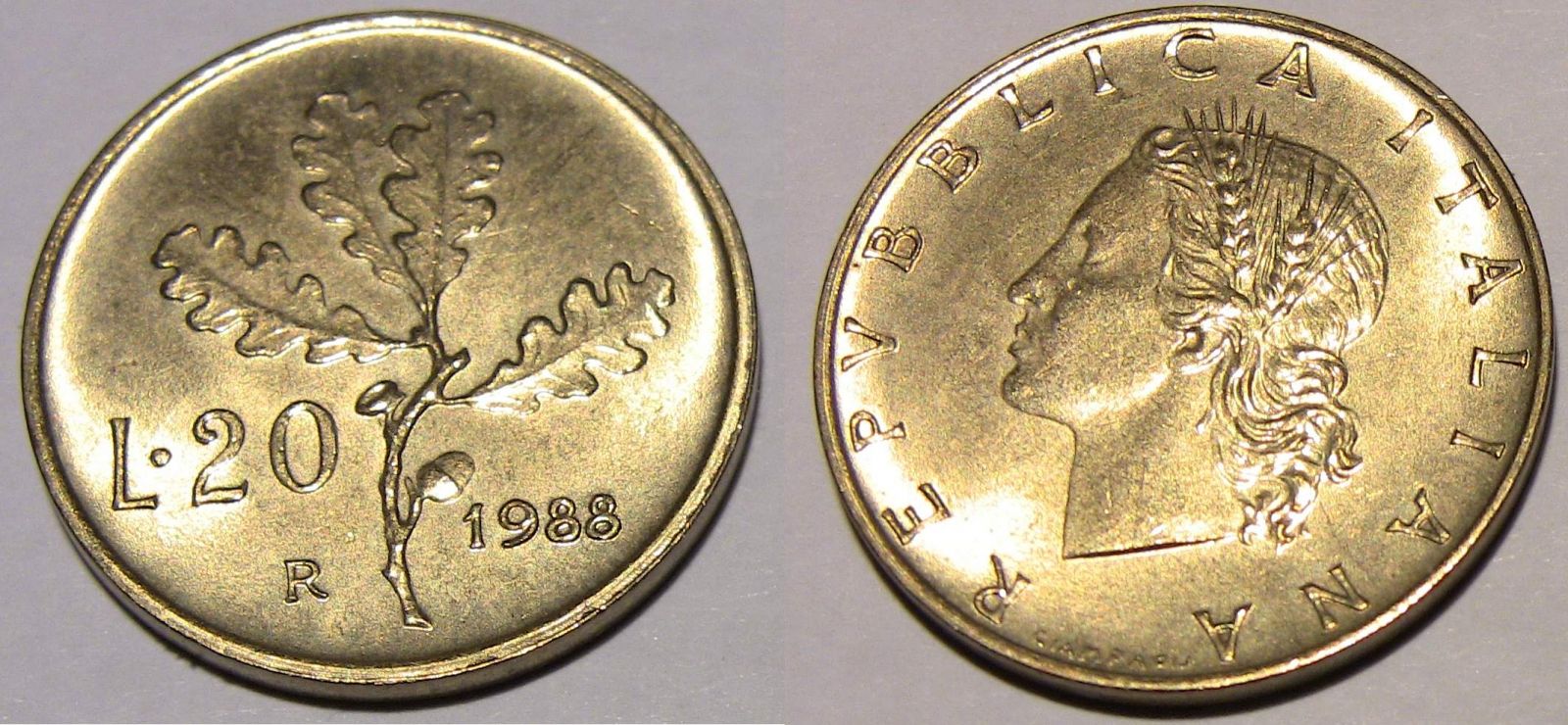 20 lire 1988