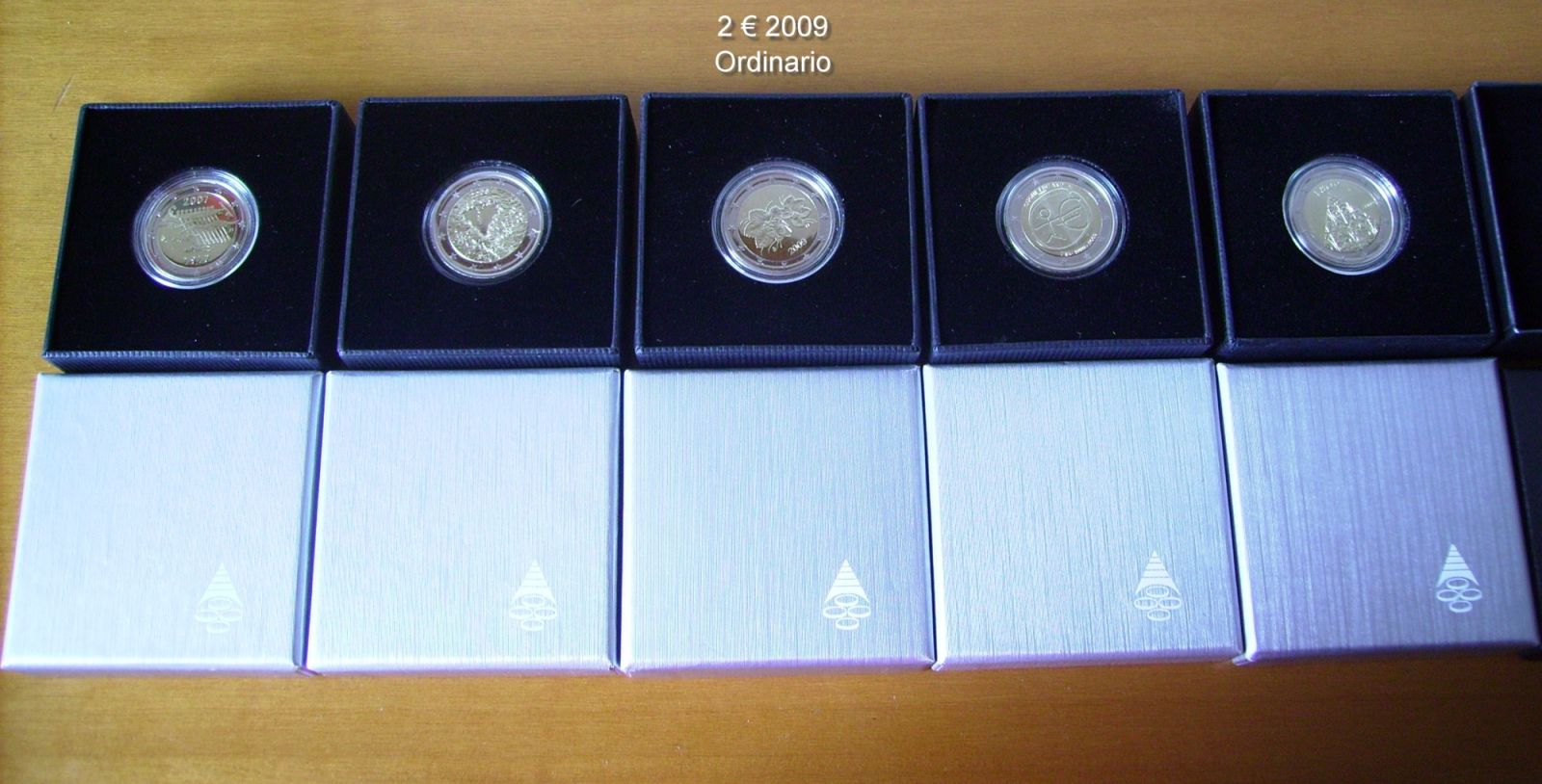 2 euro commemorativi proof Finlandia 2007-2012