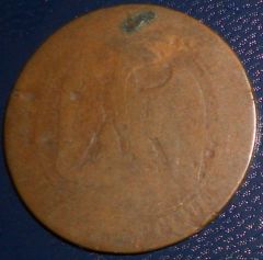 5 centesimi Napoleone III Imperatore