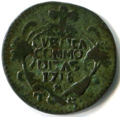 Vittorio Amedeo II° Grano 1718