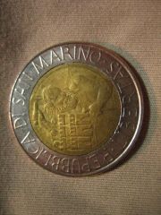 500 Lire San Marino 1994 R