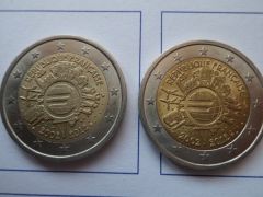 2 Euro TYE Francia x2