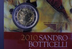 SAN MARINO 2010 - “500° anniv. morte Sandro Botticelli” Tiratura 130.000.JPG