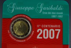 SAN MARINO 2007 - Giuseppe Garibaldi Tiratura 130.000.JPG