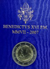 VATICANO 2007 -  80° Genetliaco di S.S. Benedetto XVI Tiratura 85.000.JPG