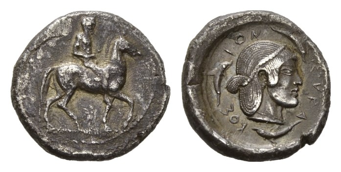 NN 3 Lot 26 - Sicily, Syracuse Didrachm circa 480.