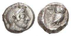 NN 9 Lot 49 - Attica, Athens Tetradrachm Circa 500-485 BC.