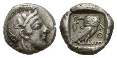 NN5 Lot 51 - Attica, Athens Tetradrachm circa 459-449.