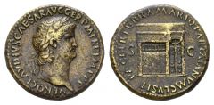 NN 1 Lot 93 - Nero Augustus, 54 – 68 Sestertius circa 65.