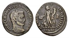 NN 2 Lot 163 - Domitius Domitianus, 295-296 Follis, Alexandria circa 295-296.