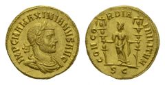 NN 1 Lot 186 - Maximianus Herculius, first reign 286–305 Aureus Cyzicus circa 287.