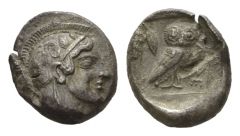 NN 2 Lot 53 - Attica, Athens Didrachm circa 465.