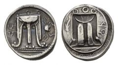 NN5 Lot 16 - Bruttium, Croton Nomos circa 480-450