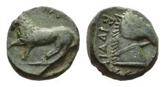 NN 2 Lot 6 - Apulia, Teate Bronze circa 325-275.